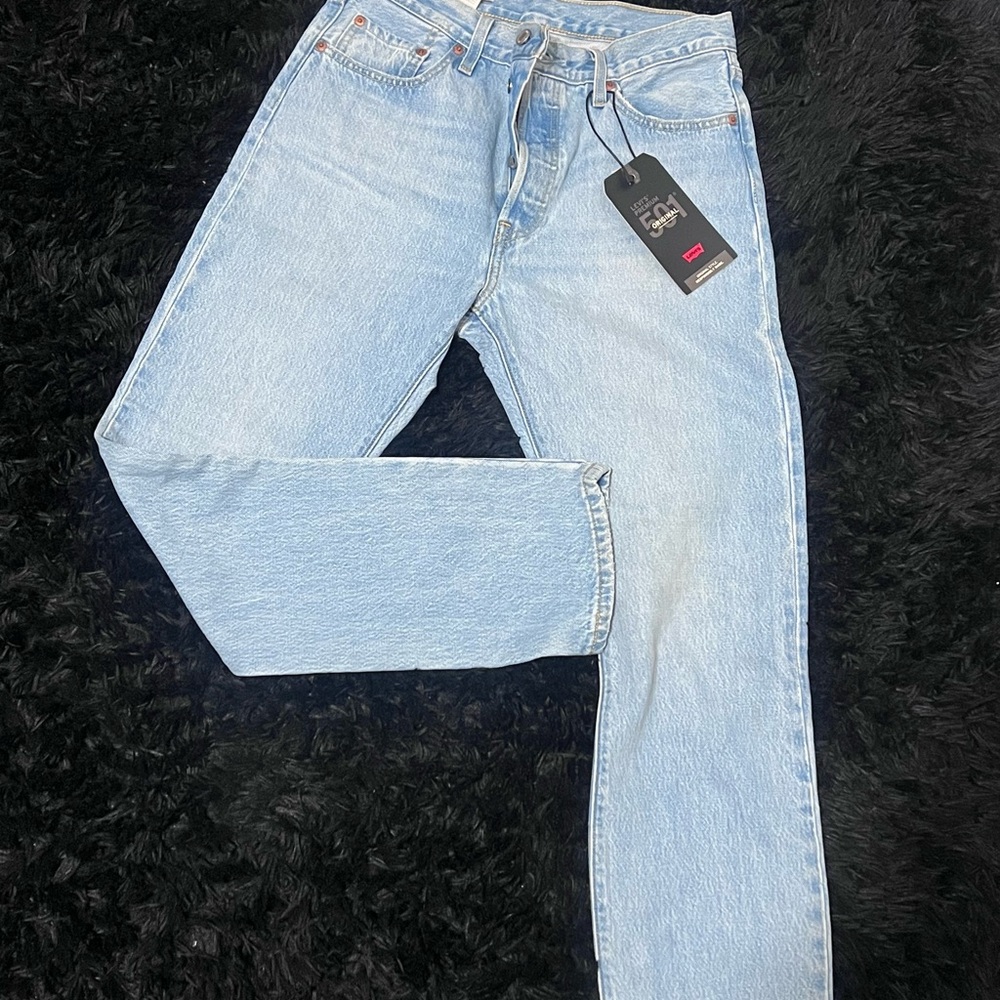 Levi's Classic Light Blue Straight Jeans